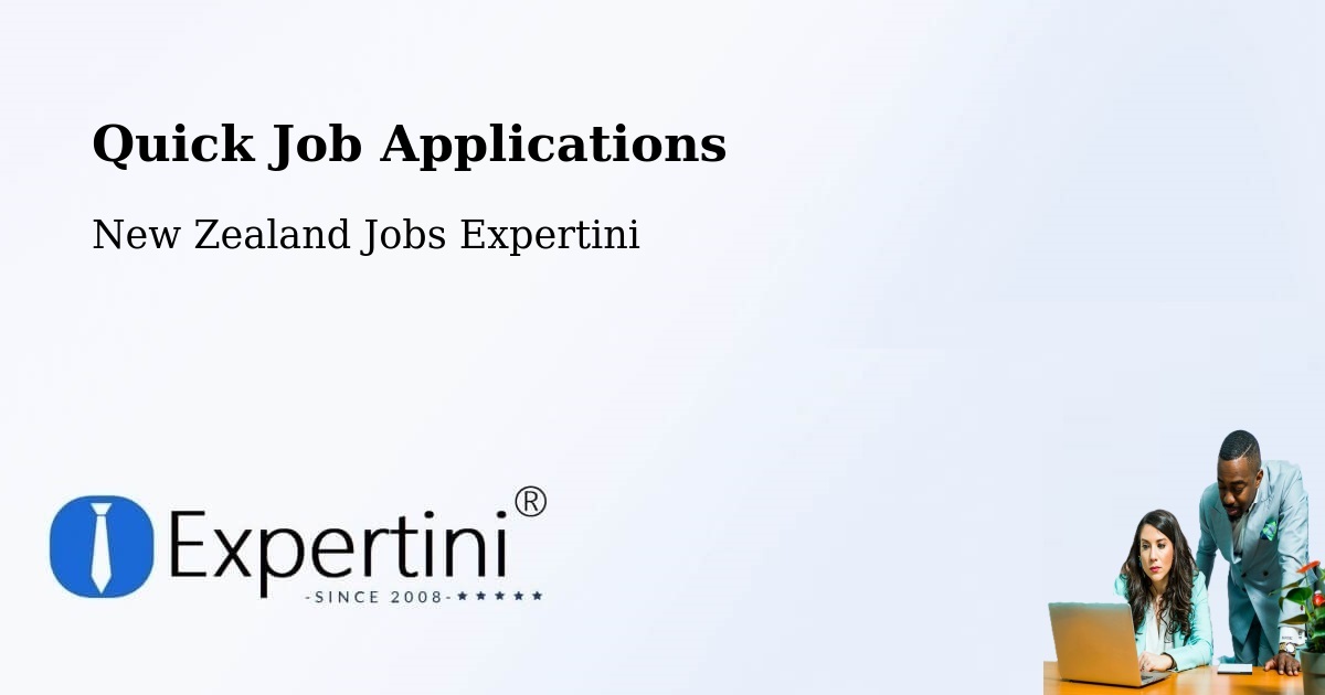 Quick Apply Feature – Tinwald - New Zealand Jobs Expertini